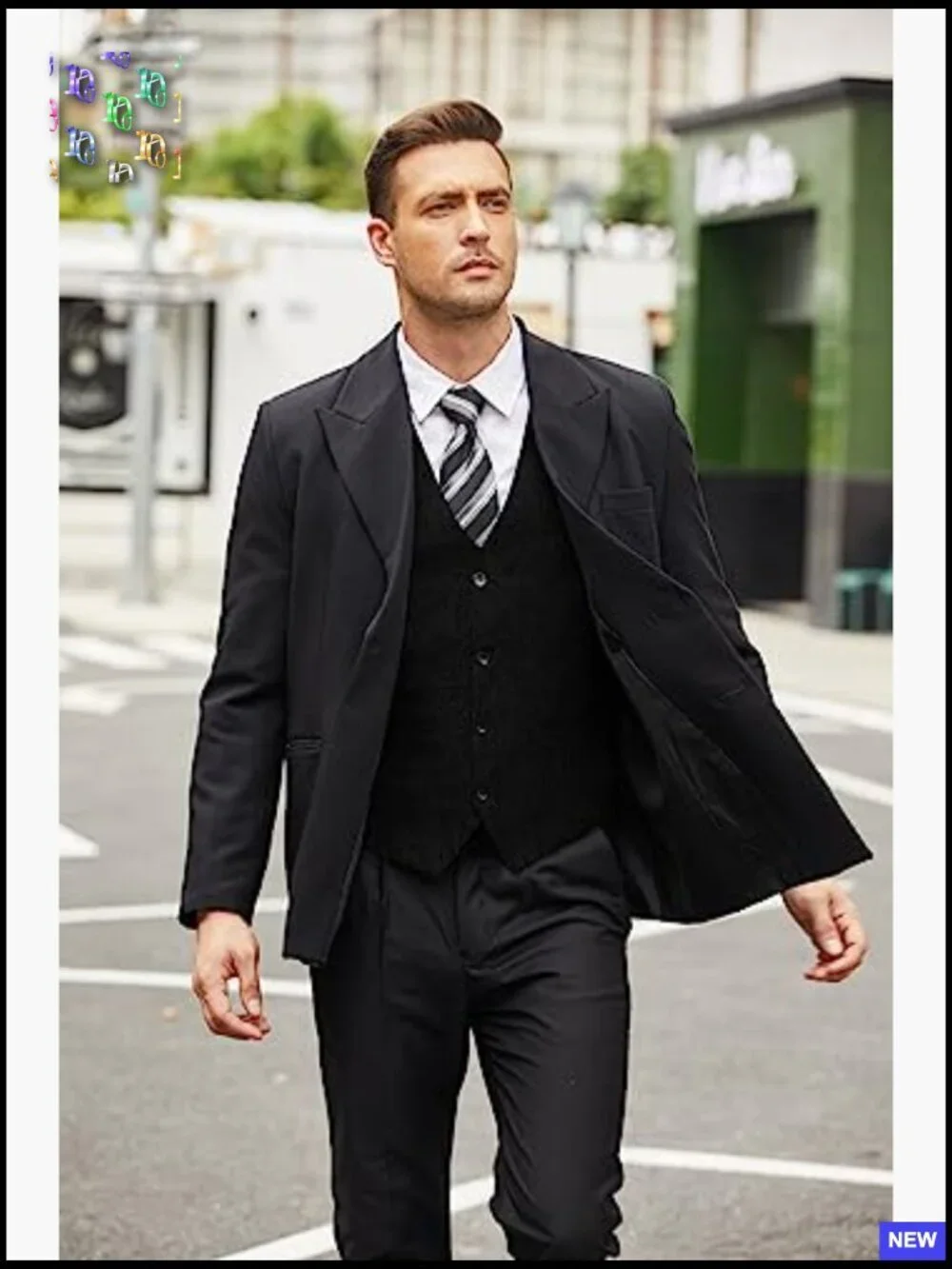 Slim Fit Business Vest Lightweight Modern Casual Elegant Waistcoat
